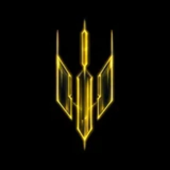 Afiléon Motorsport gold three-pronged emblem